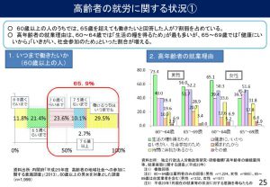 60歳以上の者の就労に対する意識調査のサムネイル