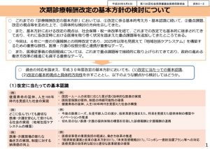 診療報酬改定の基本方針のサムネイル