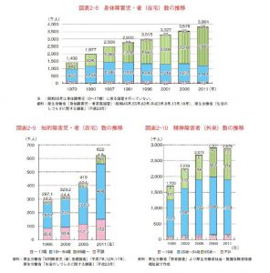 身体障害者の数の推移のサムネイル