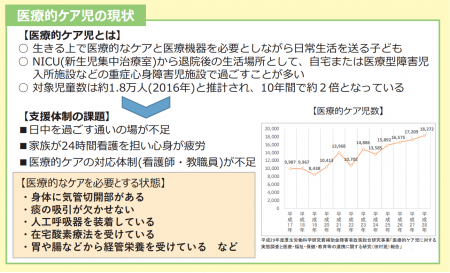 【政策資料集】医療的ケア児の数