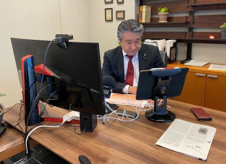 役所からのレクチャー（オンライン）