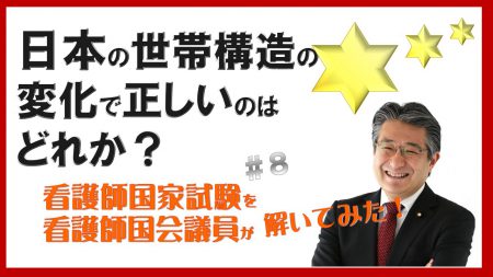 看護師国家試験を看護師国会議員が解いてみた！【第8問】