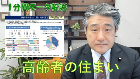 【1分間データ解説】高齢者の住まい