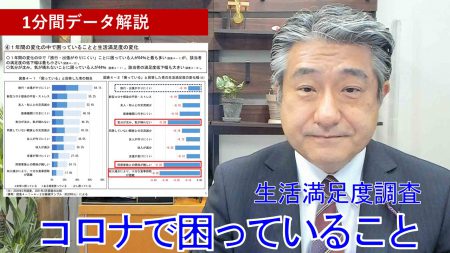 コロナ禍で困っていること・生活満足度の変化