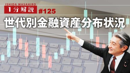 【1分間データ解説】世代別金融資産分布状況