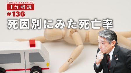 【1分間データ解説】死因別に見た死亡率