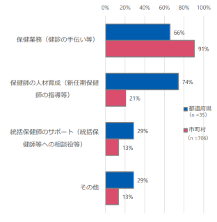 退職保健師の業務内容