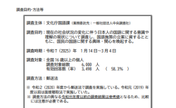 令和6年度「国語に関する世論調査」結果
