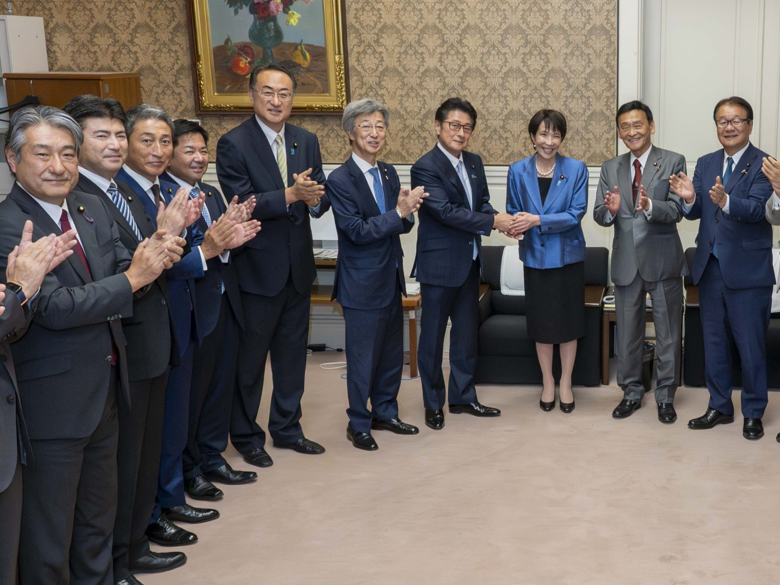 20251021_高市総理大臣・参議院執行部にご挨拶