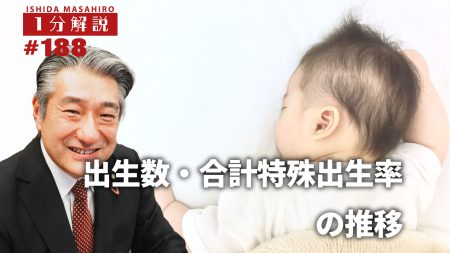 【1分間データ解説】　出生数　合計特殊出生率の推移　